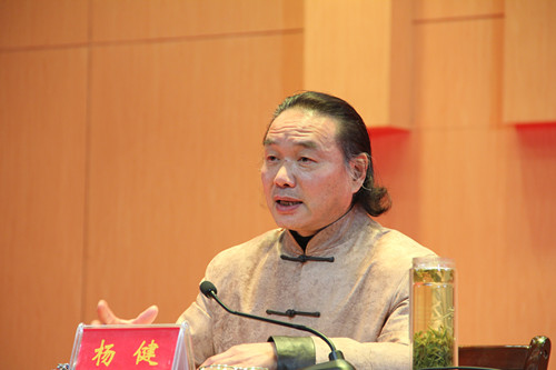 院长杨健为浦京集团官网2015级新生做入学教育报告会